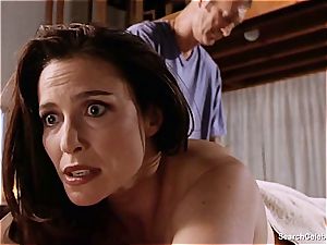 sumptuous Mimi Rogers gets her entire body massaged