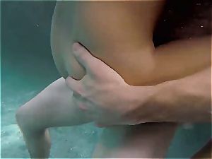 Ashley Adams pounded in the pool