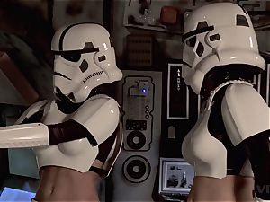 Parody - 2 Storm Troopers enjoy some Wookie beef whistle